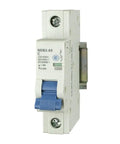 AC Miniature Circuit Breaker 1 Pole DIN Rail Mount 6 Amp 240 Volt With Shock Proof Terminations Trip Curve C UL1077 Recognized