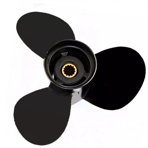Aluminum Outboard Boat Propeller For Tohatsu 35 To 50HP Right Hand 11.1 Inch Diameter 14 Inch Pitch 13 Spline 3T5B645290 Compatible With 35 40 50HP Motors