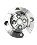 Straight Up Pro Bowl Lathe Chuck Bundle For Woodturning Enthusiast Features Badass Deluxe Jaw Kit steel buffer mount top view.