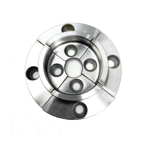 Straight Up Pro Bowl Lathe Chuck Bundle For Woodturning Enthusiast Features Badass Deluxe Jaw Kit steel buffer mount top view.