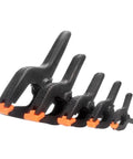 Heavy Duty Nylon Spring Clamp Set For DIY Woodworking, 9 Inch Clamps For Carpenter Home Workshop, Versatile And Durable Tool Kit