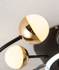 Close-up of LED lights on 27 Inch Ceiling Fan With Light No Fuss Remote Control Dimmable LED And 3 Color Temperatures