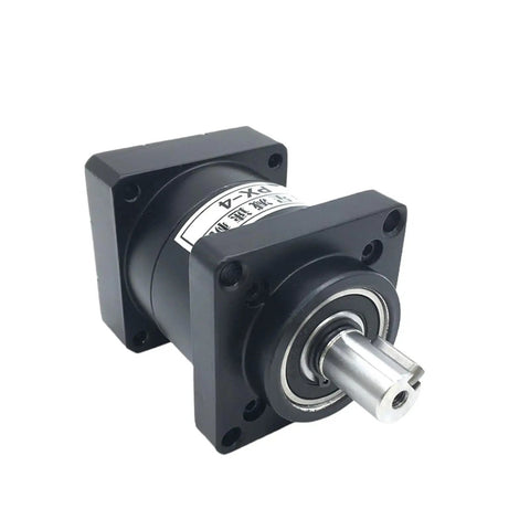 60MM Step Down Servo Gearbox For Nema 24 Planetary Drive Ratios From 3 To 1 Up To 216 To 1 Brushless Motor Reducer with black casing