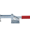 Heavy Duty Horizontal Toggle Clamp 630Kg With Stable Joystick Control For Machine Operations Welding Woodworking Jigs And Fixtures Built Tough Iron And Plastic Build For Tough Applications, side view
