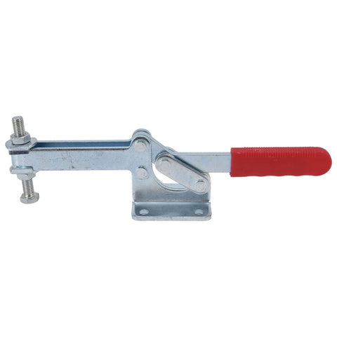 Heavy Duty Antislip Quick Release Horizontal Toggle Clamp With Red Finish, Hold Down Clamp For Woodworking Jigs And Fixtures