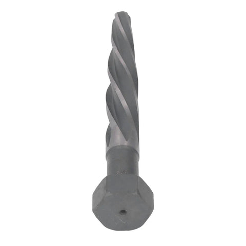 Thirteen Sixteenth Inch Hex Shank Reamer With Five Spiral Flutes High Speed Steel HSS6542 Aligning Reamer For Steel Plate Bridge Construction