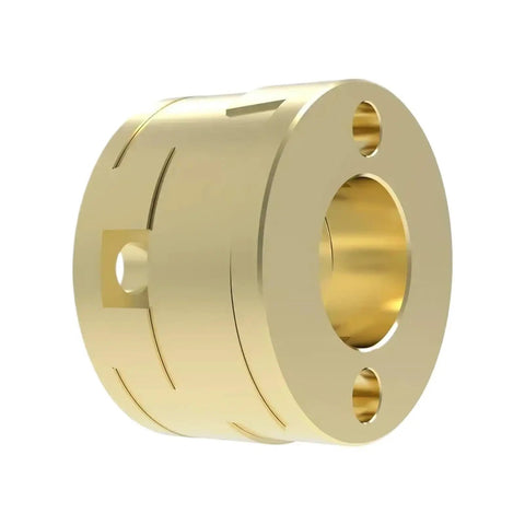 Heavy Duty Oldham Coupling 18mm For Ender3 CR10 T8 Z Axis Screw 3D Printer Parts With Nut Upgrade For BLV Voron VzBoT Printers gold