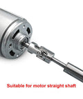 Heavy Duty 10mm Inner Bore Steering Shaft U Joint Universal Joint For RC Cars And Small Machinery, 16 x 34mm Outer Diameter And 34mm Length, 10mm Bore, Metal Coupling For Smooth Torque Transmission And Rock Solid Alignment, motor shaft coupling on straight shaft