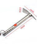 Lightweight Stainless Steel Dual Use Garden Hoe And Pickaxe With Comfortable Grip For Weeding Digging And Planting A Beast Garden Tool