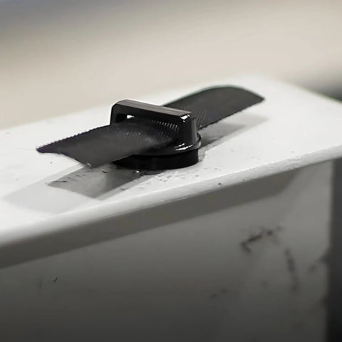 Magnetic Hook and Loop Cable Holder Fits Straps Up to Three Quarters Inch Wide UL Listed 15 Lbs Pull on metal surface