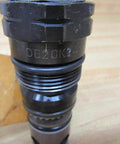 Single pilot-operated pressure relief valve DB20K2-12/100XYV 100 bar hydraulic safety regulator, close-up view