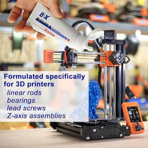Applying 3D Printer Grease 1oz High Temperature Lubricant For Linear Rods Bearings Z Axis And Lead Screws Non Corrosive Long Lasting
