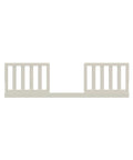 Storkcraft Toddler Safety Guardrail Kit With Slats In Frosted Oat Finish Dual Guard Rails For Crib To Toddler Bed Switch GREENGUARD Gold Certified Safe