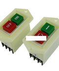 Heavy Duty Drill Press Switch AC 220/380V 10A Push Button Start Stop Toggle Self Locking industrial toggle controllers