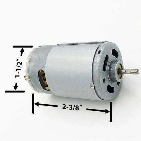 Highwild 6V Feeder Replacement Motors, 2 Pack With 1/8 Inch Shaft Fit Most Power Control Units, Reliable Universal Motor Upgrade For Animal Feeders And Equipment
