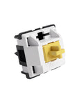 Penguin Silent Tactile Keyboard Switches For Mechanical Gaming Keyboards 5 Pin 50GF Quiet Pre Lubed Switches close-up view