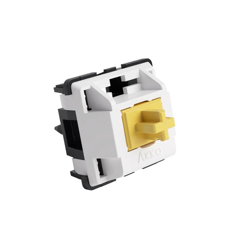 Penguin Silent Tactile Keyboard Switches For Mechanical Gaming Keyboards 5 Pin 50GF Quiet Pre Lubed Switches close-up view