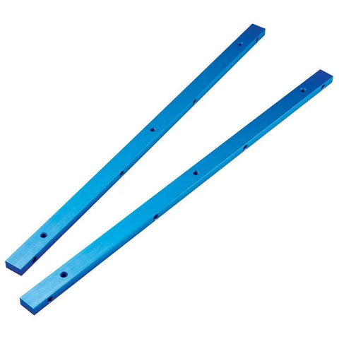 24 Inch Aluminum Miter Bar For Smooth Sliding On Table Saws, Router Tables, And Workbenches, Fits Standard Three Quarter By Three Eighths Inch Miter Slots, Pro Grade Aluminum Track To Keep Jigs Precise And Cuts On Point Built Tough, dual view