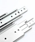 Beefy Extra Long Full Extension Drawer Slides 60 to 80 Inches Heavy Duty with Lock, steel tracks, smooth ball bearing runners