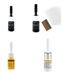 Windshield Crack Repair Kit With Repair Fluid For A Quick DIY Fix And Car Care Easy To Use Anti Scratch Formula bottles and tools