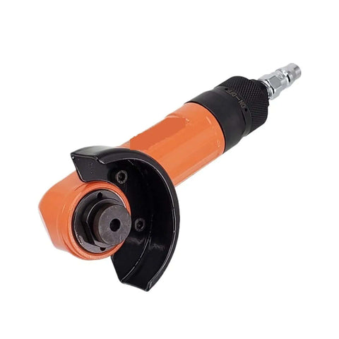 Heavy Duty Pneumatic Angle Grinder Featuring 2 Inch Precision Die Cutting Capability And Air Powered Metal Grinding Design for tight spots.