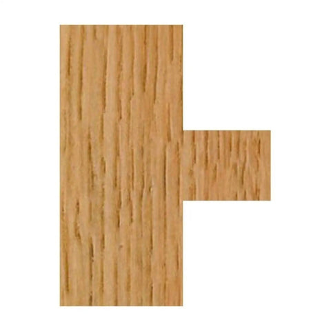 Flat interlocking joint created by Straight Tongue And Groove Router Bit Set One And One Quarter Inch Diameter One Half Inch Shank Three And One