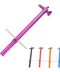 Bike Alignment Tool For Derailleur Hanger Alignment And Wheel Gap Gauge Pro Grade Aluminum Alloy Bicycle Repair Tool In Purple