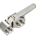Durable 304 Stainless Steel Door Handle Lock Set For Mechanical Equipment And Drying Oven Secure Linkage Sealing Mechanism Easy Install Heavy Duty Access Control side view of locking mechanism