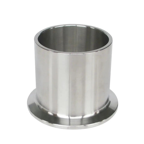 Top Shelf Sanitary Tri Clamp Weld On Ferrule Pipe 304 Stainless Steel Homebrewing Rig Heavy Duty Long Body Brewery Fittings Fast Hookup And Built Tight