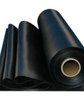Heavy Duty 45 Mil Epdm Roofing Membrane 10 Feet By 200 Feet Roll for flat roofs, showcasing thick synthetic rubber material.