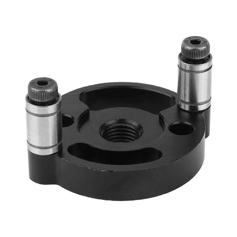 Close-up of Self Centering Doweling Jig Handheld Drill Guide Pro Grade For Precise Furniture Assembly with aluminum alloy body.
