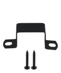 Heavy Duty 304 Stainless Steel Square Tube Clamps 10 Pack Rock Solid Rattle Free Tubing Strap with screws for secure mounting.