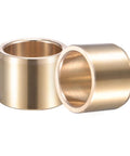 Cast Brass Self Lubricating Sleeve Bearings 30mm Bore 38mm Outer Diameter 30mm Length Set Of 2 For Tough Mechanical Projects