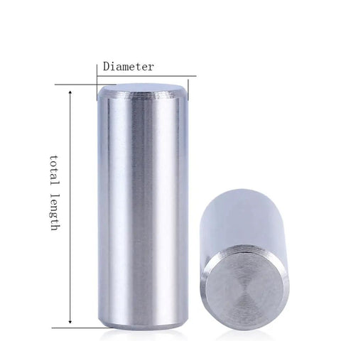 Tough As Nails 304 Stainless Steel Cylindrical Dowel Pins Crafted For Precision Alignment And No Sweat Parallel Locating Hardware 1mm By 6mm Heavy Duty Assembly Kit For Rapid Fix And Durability