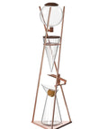 Top Tier Iced Coffee Maker And Cold Brew Drip Tower With 800Ml Borosilicate Glass Pitcher Rust Proof Stainless Base.