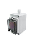 Outdoor IP67 Waterproof Emergency Stop Button With Enclosed Box 660V 10A Quick Shutoff E Stop Push Button Switch