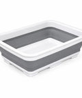 Collapsible Dish Pan 10L Folding Sink Basin For Dishwashing Camping RV And Vegetable Cleaning Expanded 14.5 By 10.5 By 5 Inches
