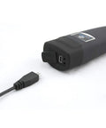 Rugged IP67 Waterproof 125kHz RFID Guard Tour System For Security Pros With Intuitive No Fuss Button Free Operation shown with USB cable