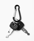 Two Pack Keys For M Series Mini Excavator Replacement Key Set 459A Fits RC41153933 RC4615393, OEM-like keys with black handles and ring