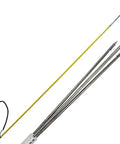 6 Foot One Piece Fiberglass Spearfishing Pole Spear With 3 Prong Paralyzer Tip And Stainless Barb 12 Inch Long Tip 8mm Thread