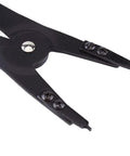 Close-up of Heavy Duty Pro Grade Snap Ring Pliers Set With Internal And External Circlip Pliers 16 Inch Tool Kit Removable Tips