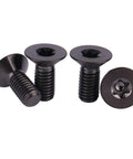4 Pack Titanium Bolts M5x12mm Countersunk Torx Head Screws Black Coated Grade 5 6AL4V Lightweight Built Tough Fasteners For RC Cars Drones Bikes And DIY Projects