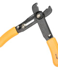 Adjustable Wire Stripper And Cutter Pliers For Home Wiring No Fuss Precise Stripping 0.5 To 4.0mm Range Yellow Handle Durable Hand Tool