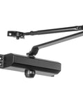 Heavy-Duty Commercial Door Closer Hydraulic Self-Closing For Interior Doors Surface Mount Spring Size 3 Duronotic Bronze Finish