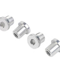 Set Of 4 M10 Rear Derailleur Hanger Bolts For Bikes Aluminum Alloy Lightweight And Durable Perfect For Accessory Mounting Chain Tensioners