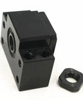 End Bearing Mount For Ball Screw Support BK20 BF20 25mm SFU2505 SFU2510 SFE2525 For Engraver Router Angular Contact High Precision