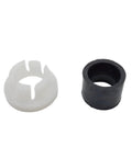Water Pump Impeller Kit For Yamaha Outboard 40 50 60 HP F40 C40 P40 F50 C50 P50 F60 2 Stroke Replacement Includes Impeller 6H3 44352 00 00 Sierra 18 3434 Gearcase Repair - white insert cup and black seal