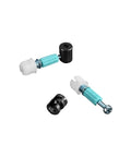 Cam Locks for Furniture 100 Piece Set With 4 Leaf Embedded Cam Locks M6 Nuts Hidden Eccentric Connectors Durable Rustproof