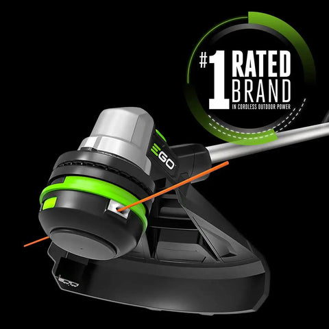 Cordless String Trimmer With Powerload Technology For Weeds And Grass 15 Inch Cutting Width Telescopic Aluminum Shaft