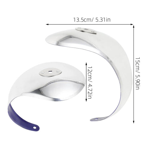 Stainless Steel Fencing Hand Guard Replacement For Training And Competition Epee And Foil Hands Protector Dope Hand Guard Gear